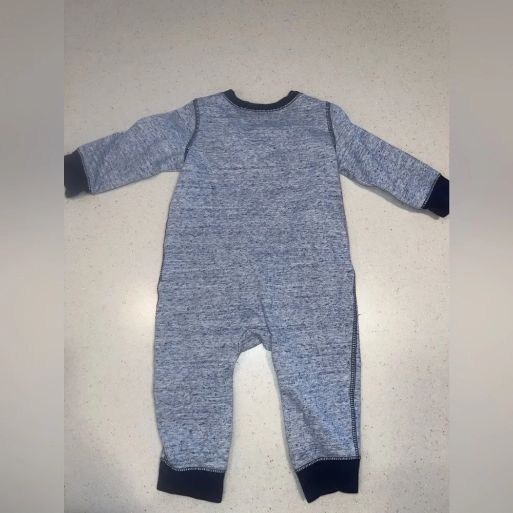 Baby Gap blue one piece outfit - Picture 4 of 5